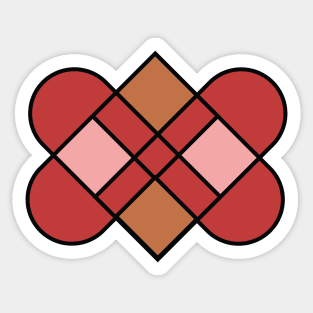 Celebrate the season of love with this charming and eye-catching pattern perfect for Valentine's Day! Sticker